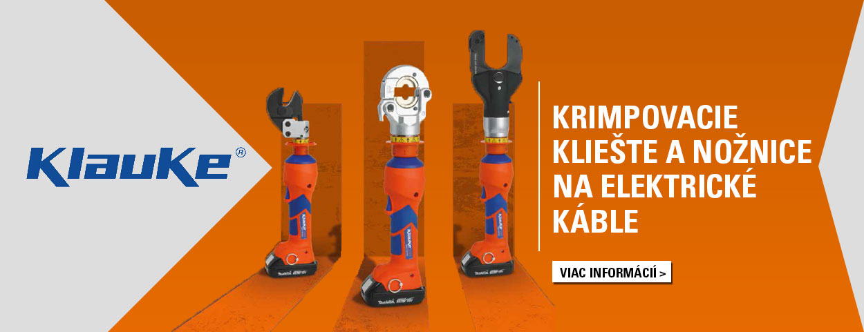 Klauke - Krimpovacie kliešte a nožnice na elektrické káble